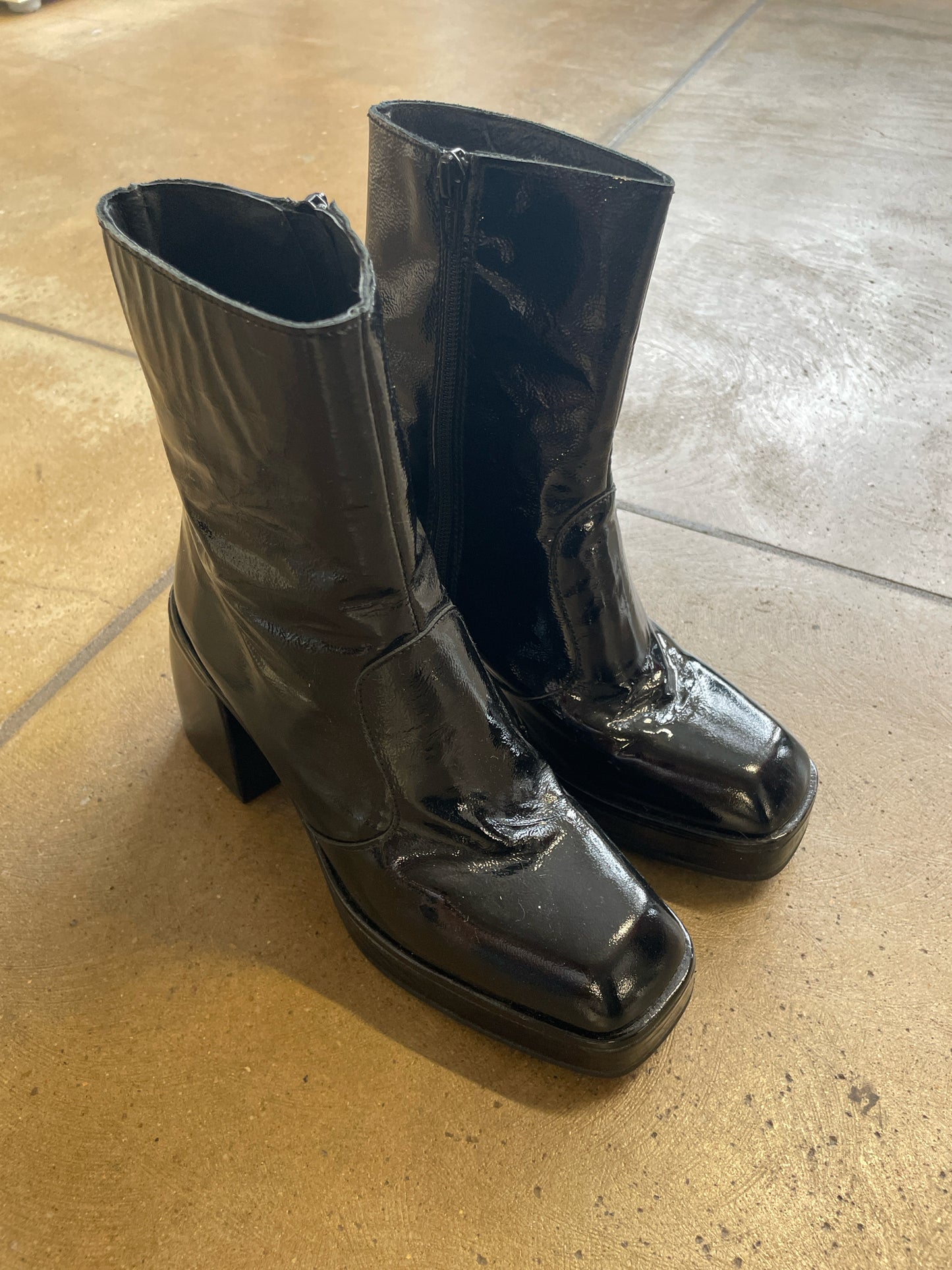 free people Shoe Size 38.5 Black Boots