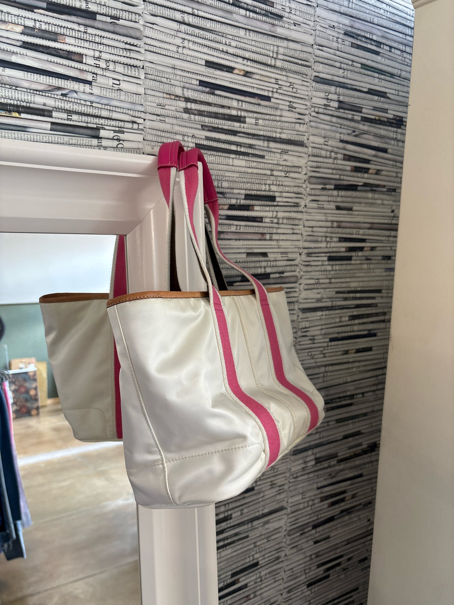 COACH Cream Purse