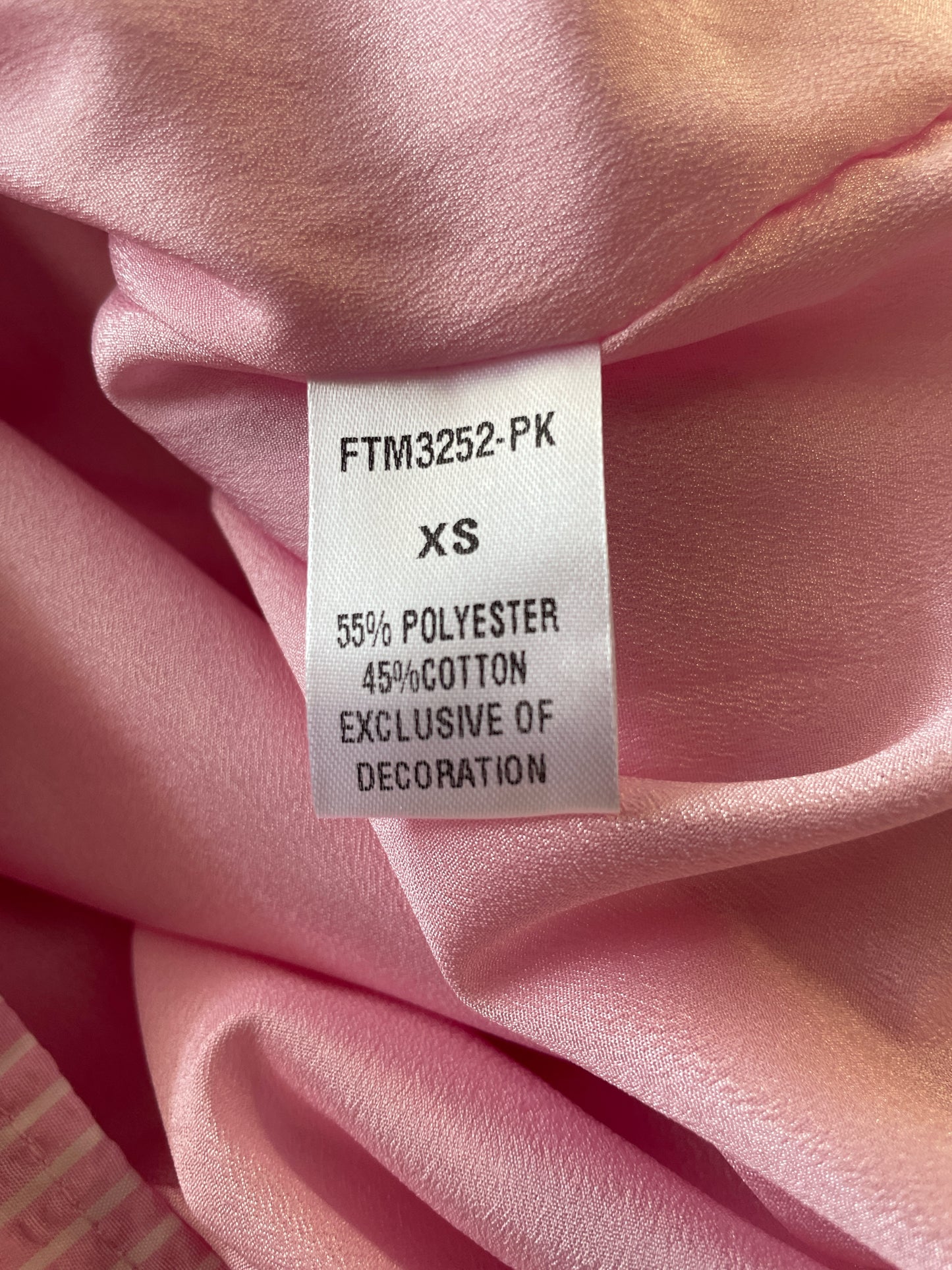 THML Size XS Pink/Navy Dress