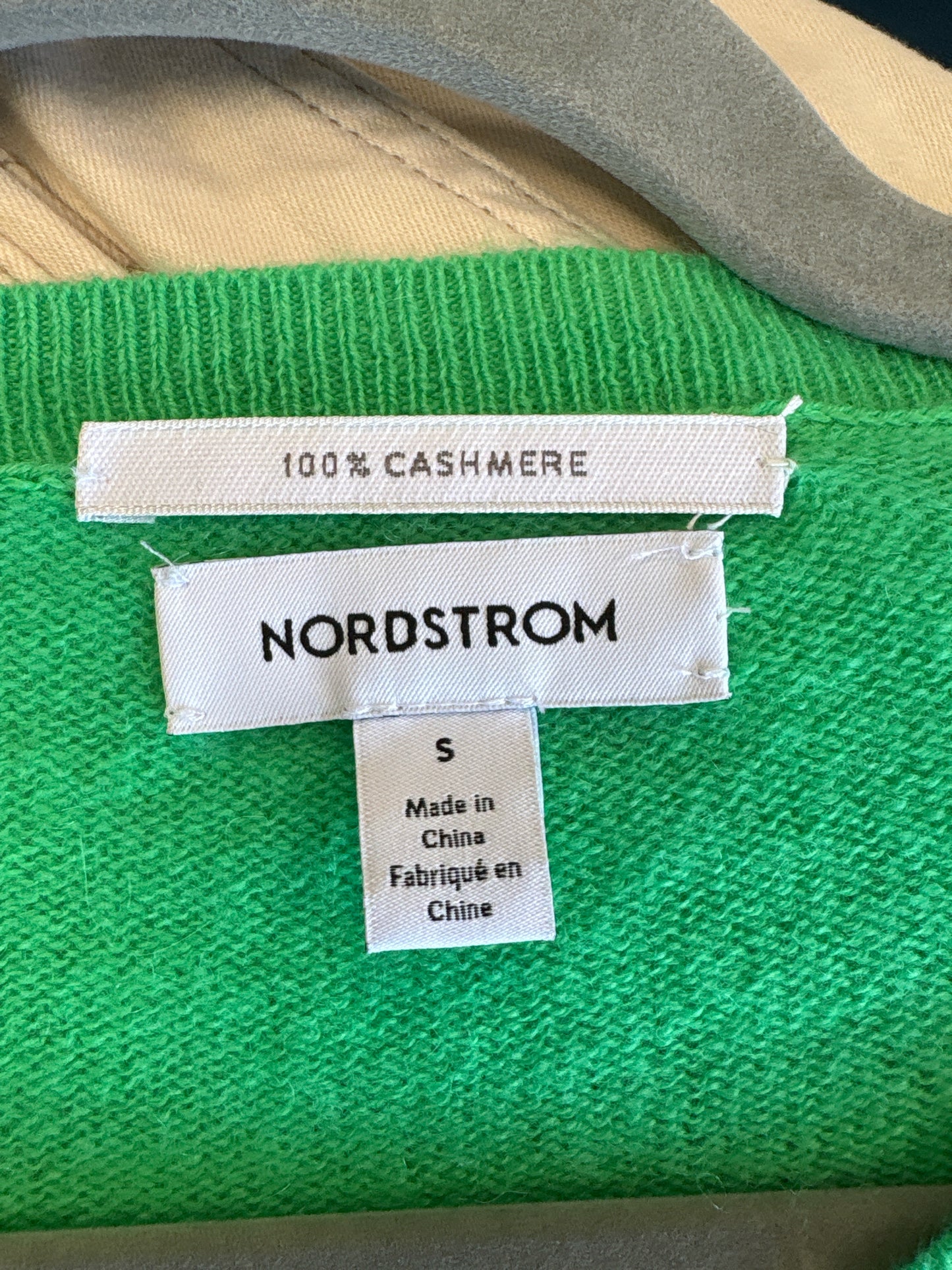 Nordstrom Size S Green Sweater