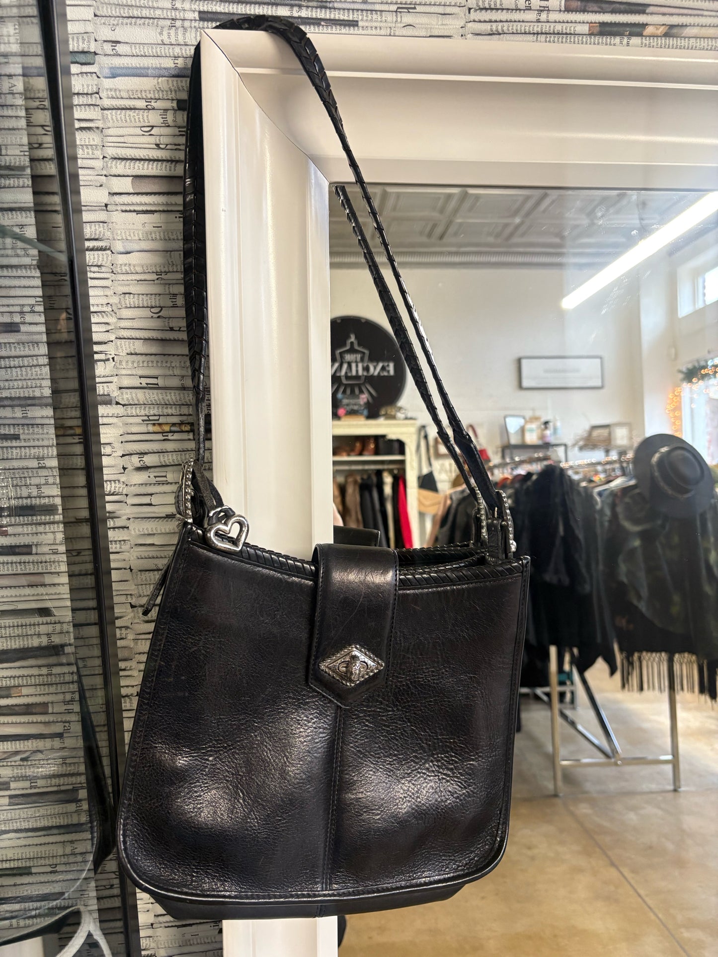 Brighton Black Crossbody Bag