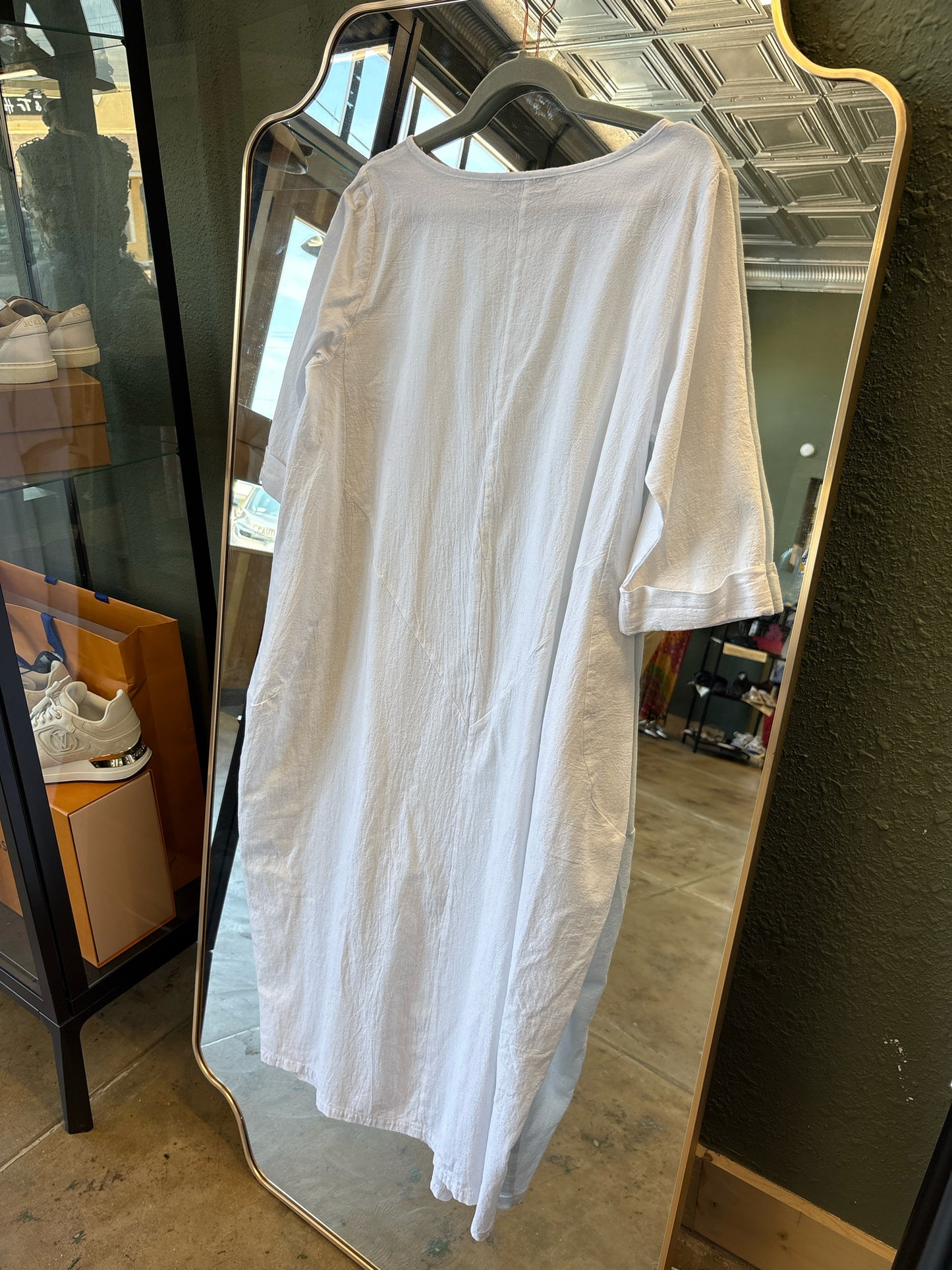 JACANSI Size M White Dress