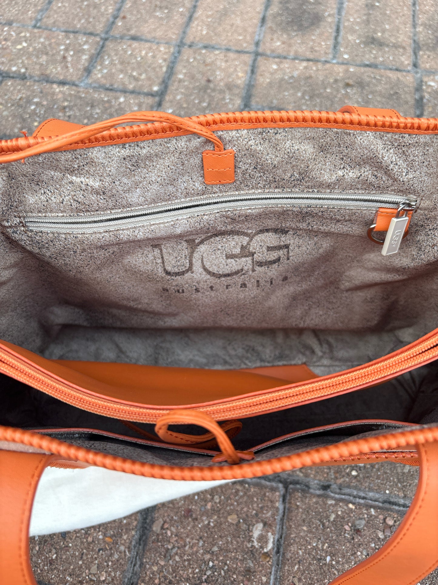 Ugg Tan/Orange Purse