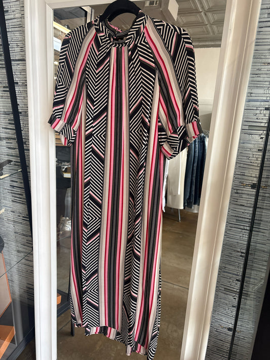 Anthropologie Size XS B&W Geometric Dress