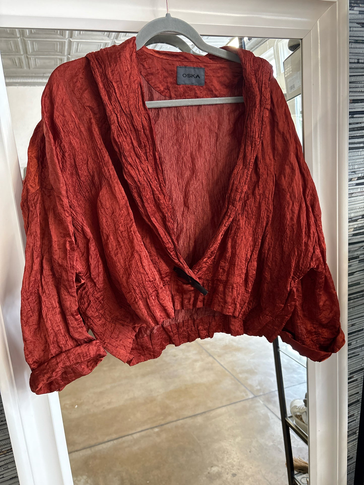 OSKA Size M Rust Jacket