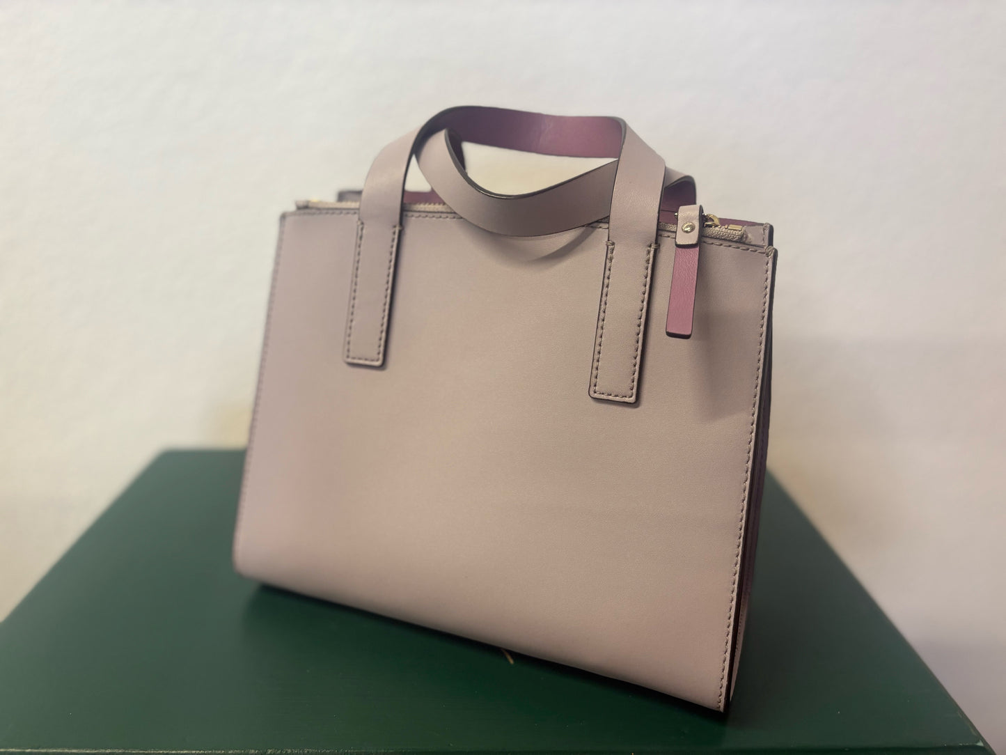 Kate Spade Gray Purple Purse