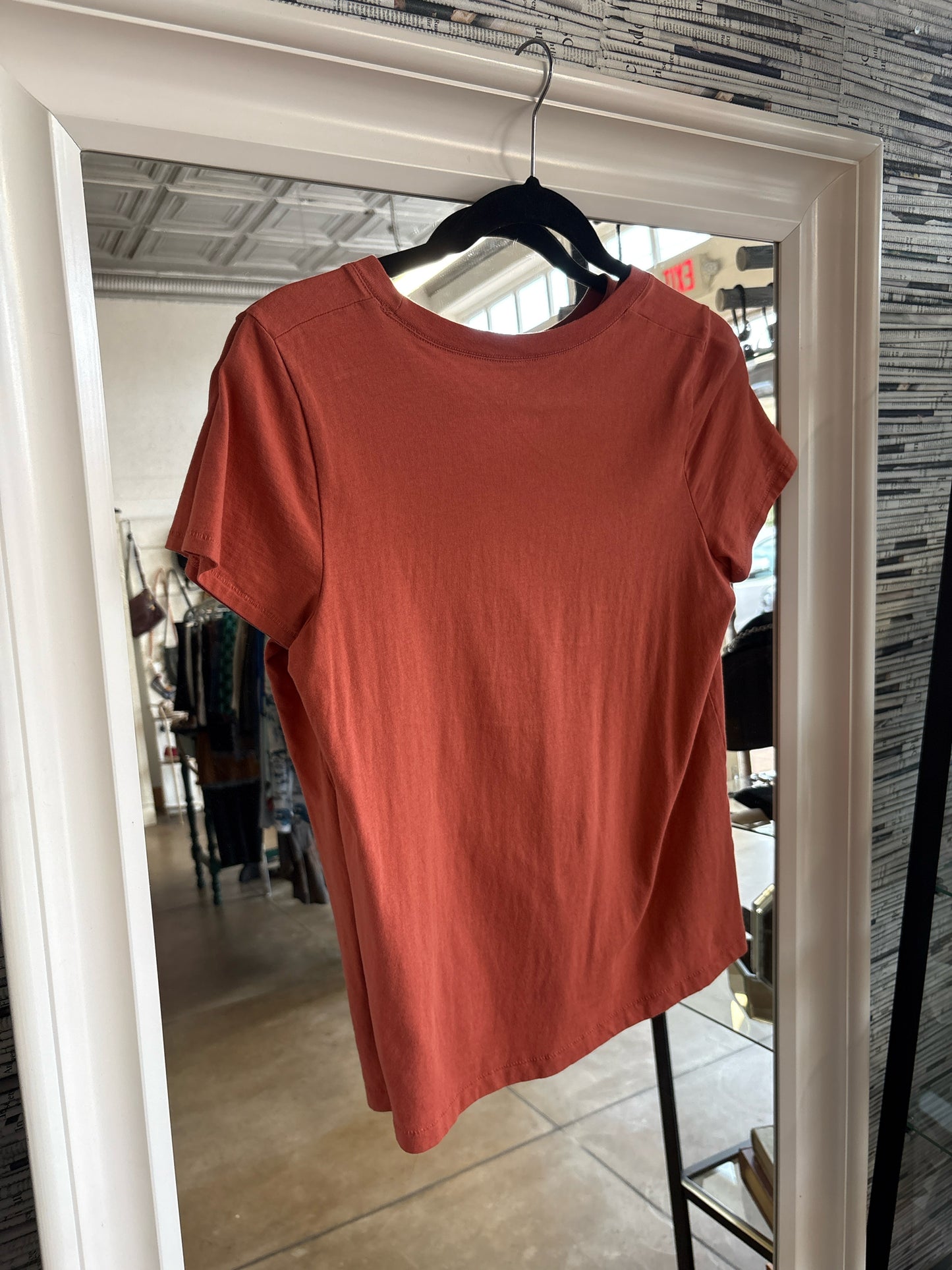 MADEWELL Size S Burnt Orange Top