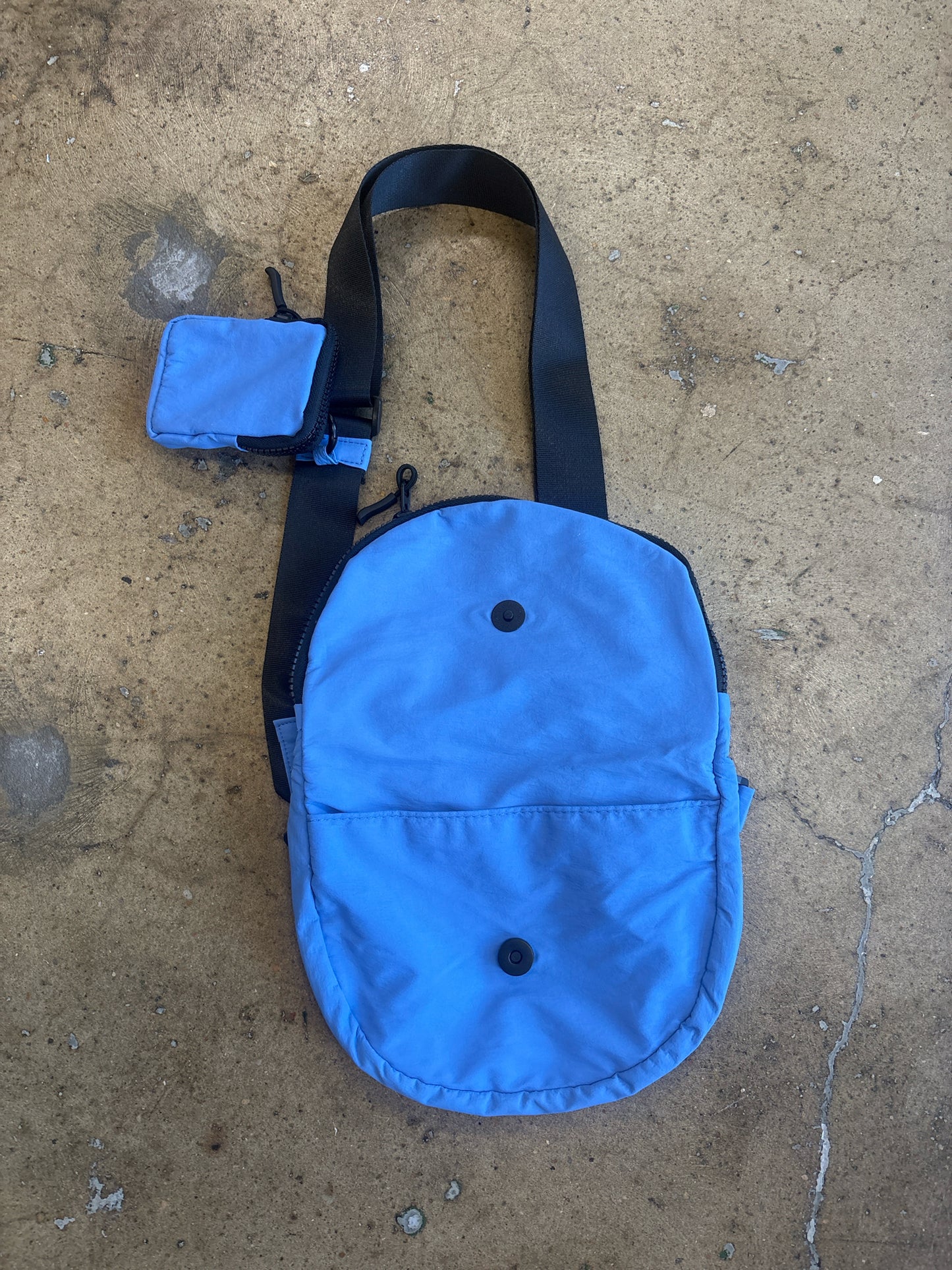 Maurices blue + black Bag