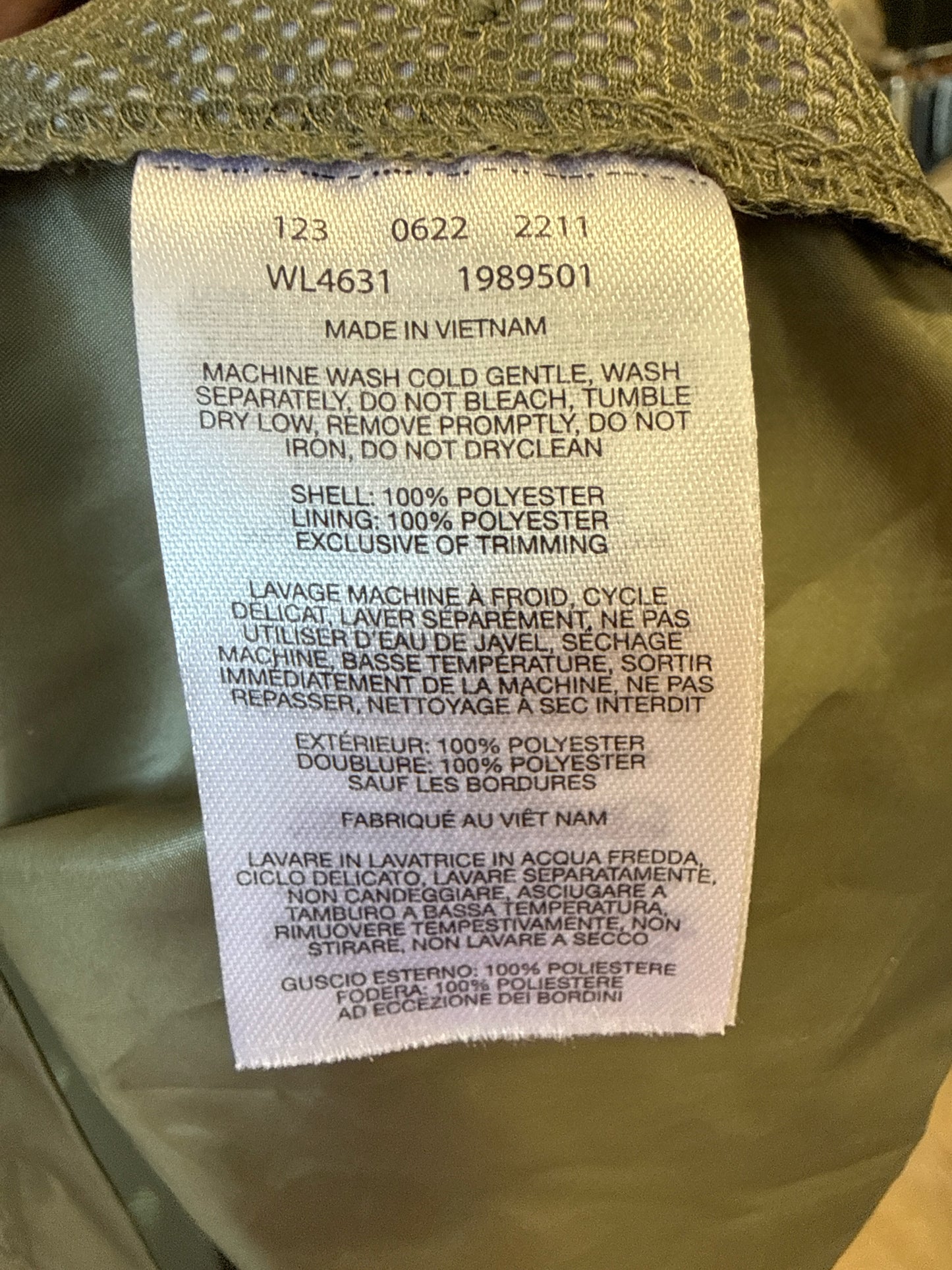 Columbia Size S Green Jacket