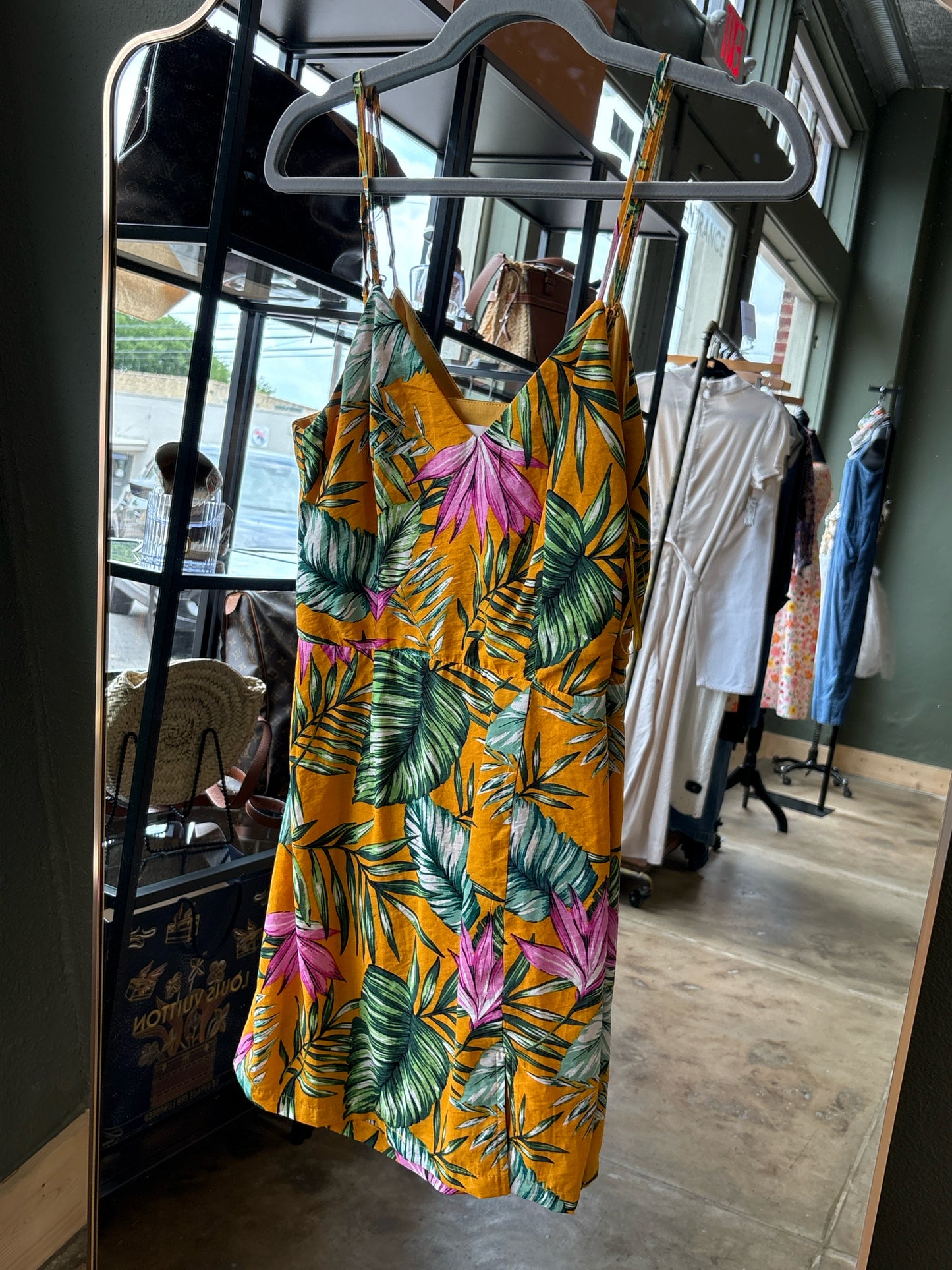 BY THE WAY Size S yellow + multi Dress