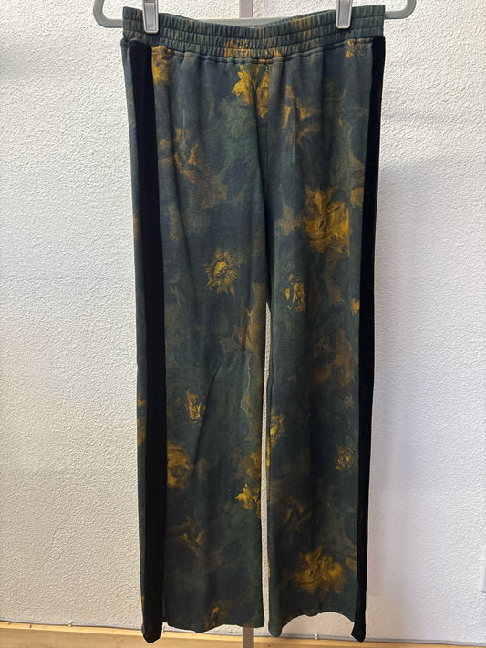 JW Los Angeles Size S Green/Yellow Tie Dye Pants