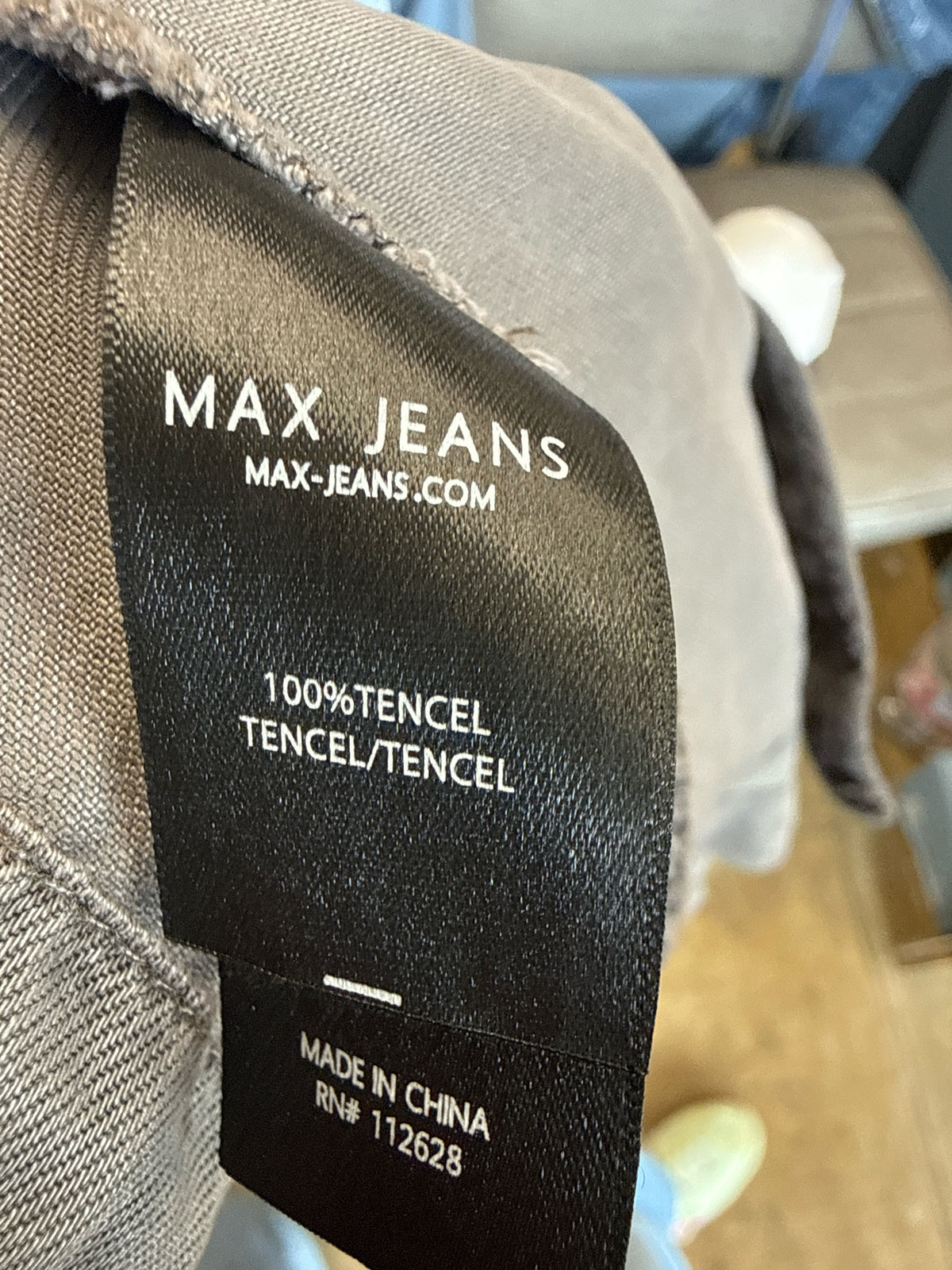 Max Jeans Size M Gray Kimono/Shawl