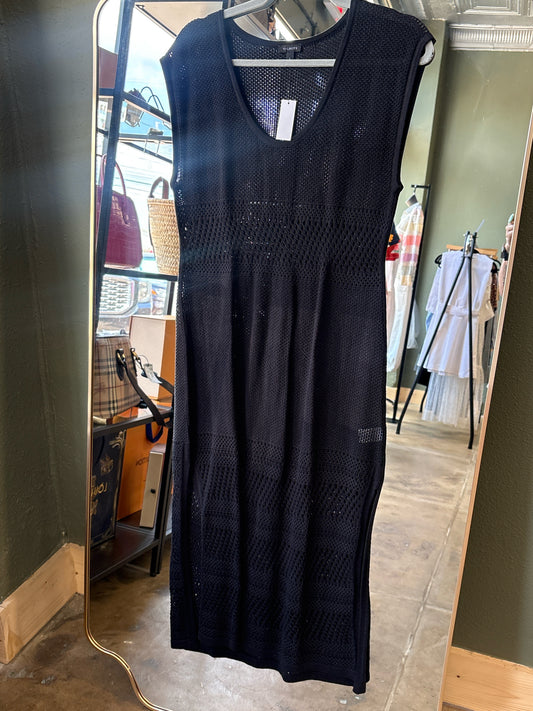 TALBOTS Size S Black Dress/Cover Up