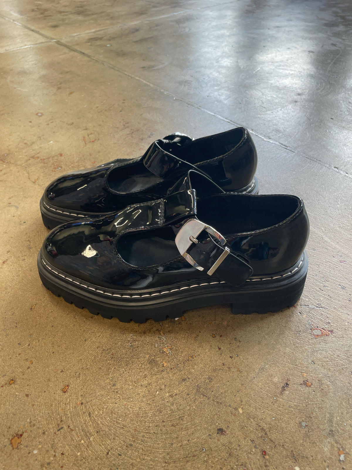 Steve Madden Shoe Size 5.5 Black Platform
