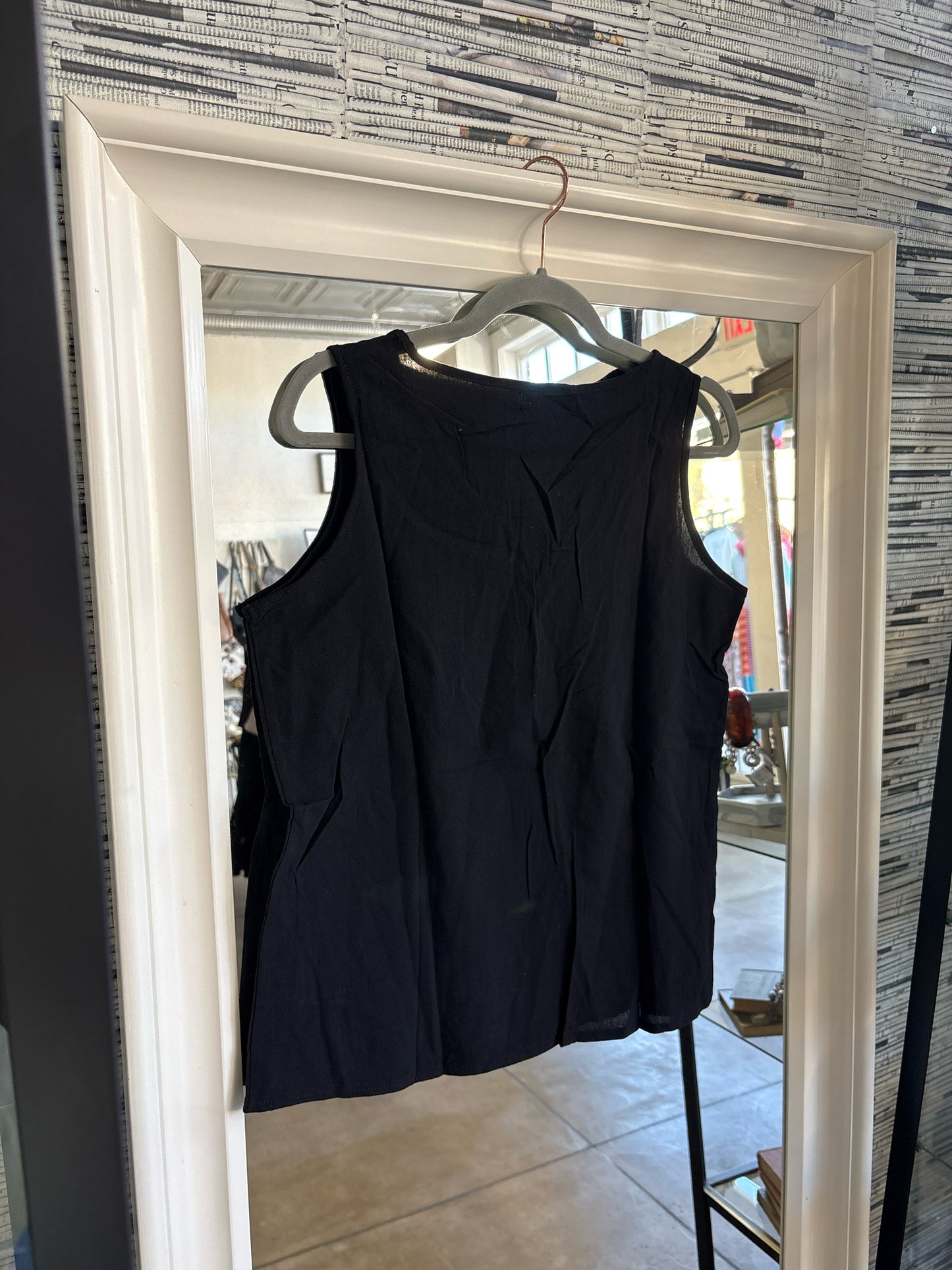 misslook Size M Black tank Top