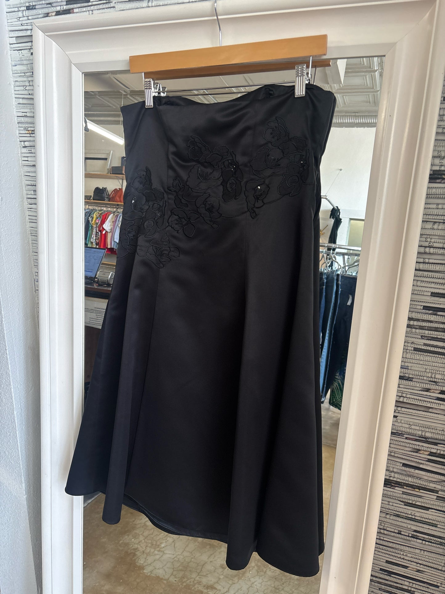 White House Black Market Size 10 Black Dress