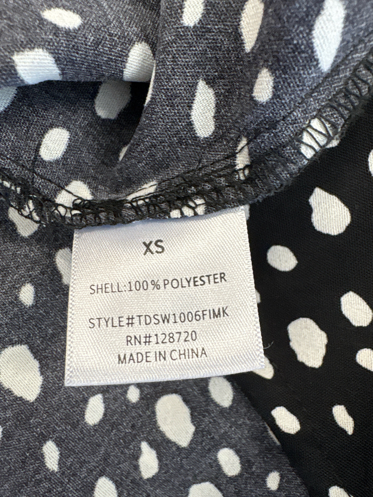 Mi Ami Size XS Black Top