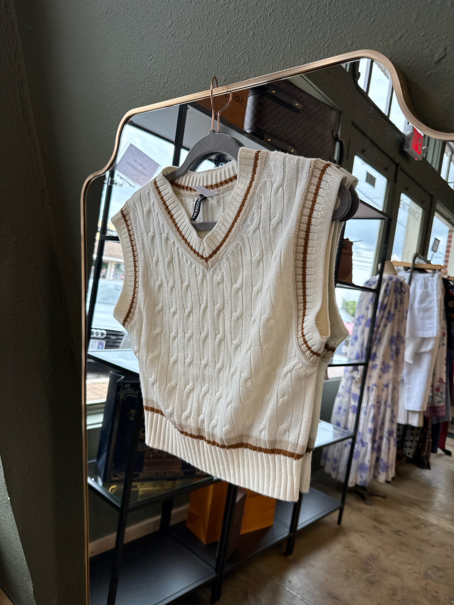 Divided Size XS Cream Vest
