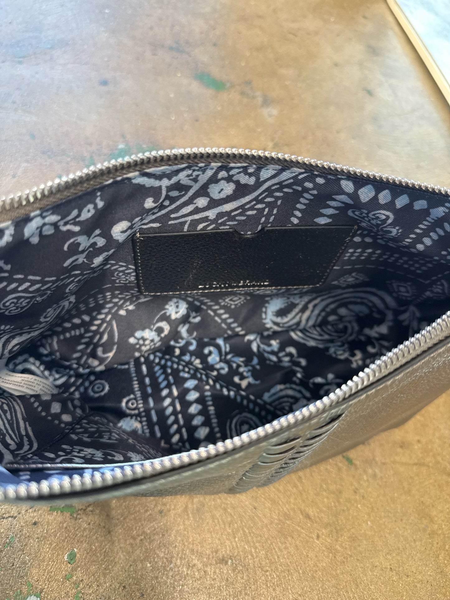 Lucky Brand Silver Bag