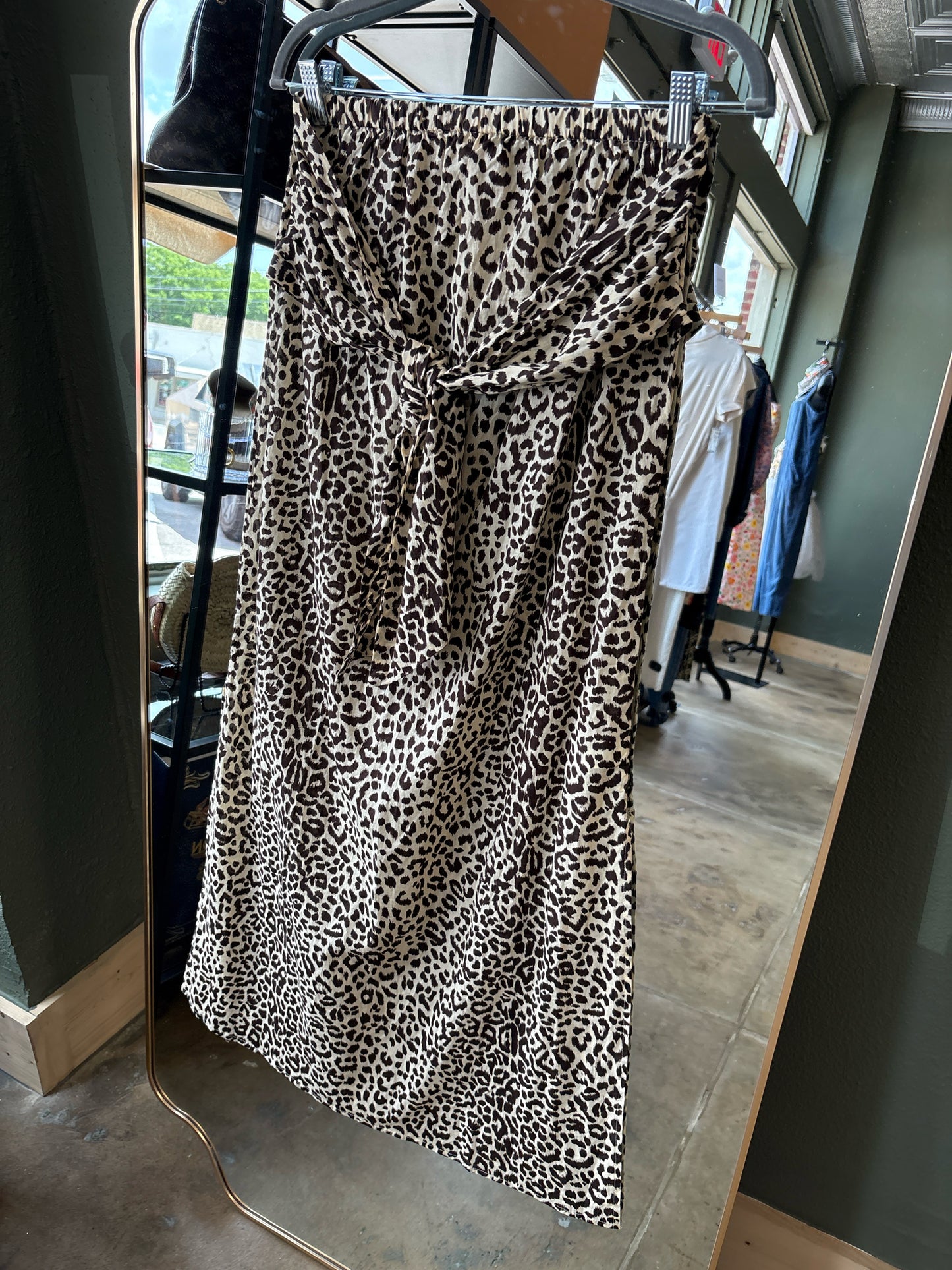 J. CREW Size S Cream + brown Swimwear