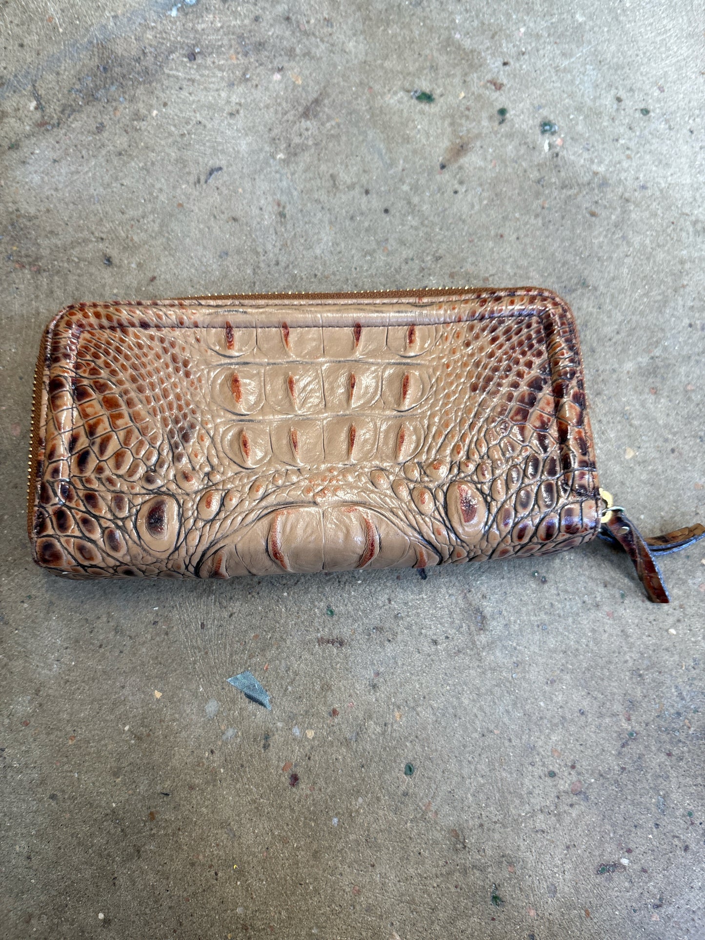 Brahmin Brown Wallet/Wristlet