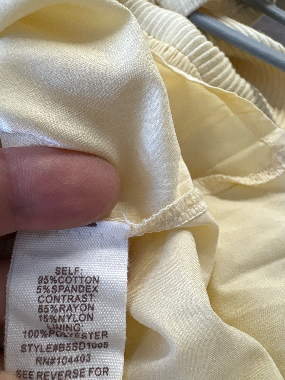 by the River Size S Yellow Dress
