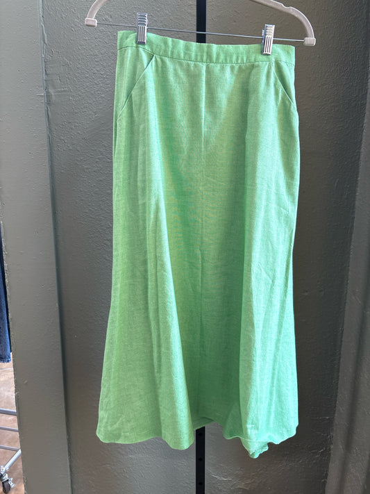 Christine Alcalay Size 2 Green mini Skirt