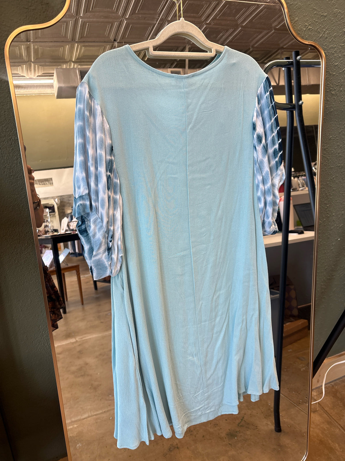 Umgee Size 1XL Blue Dress