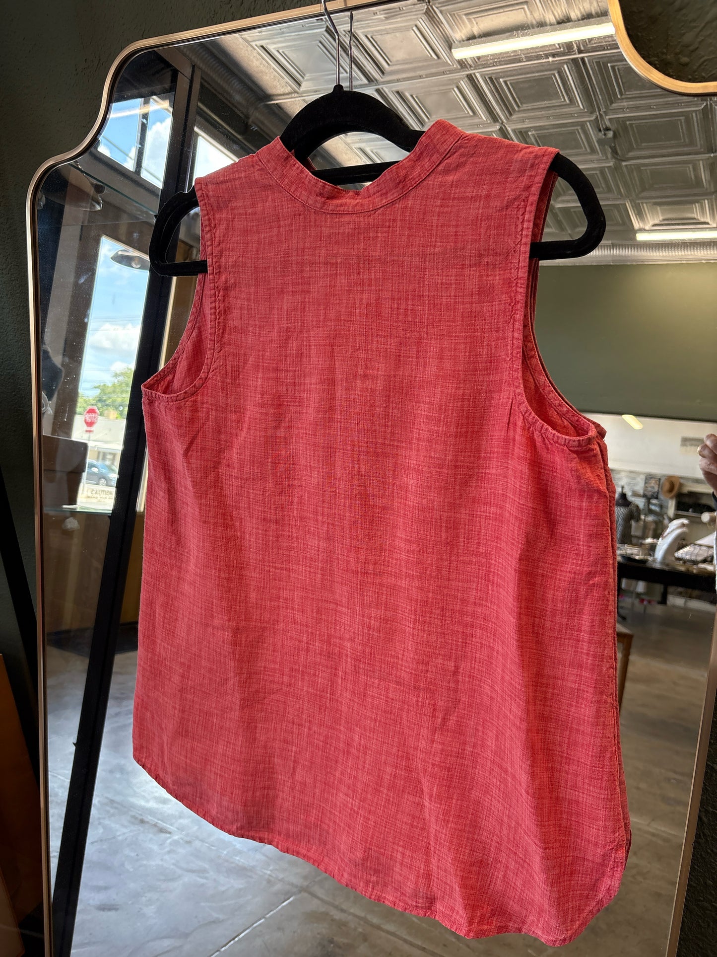 jjill Size M Coral Top