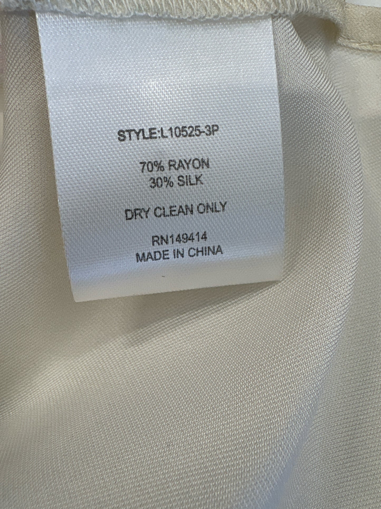 Johnny Was Size PXS cream multi Top