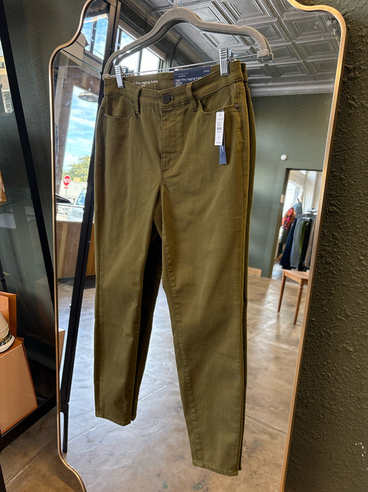 TALBOTS Size 4P Olive Green Pants