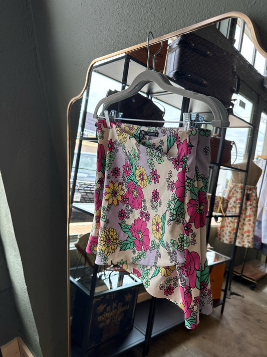 ZARA Size S Floral Skirt
