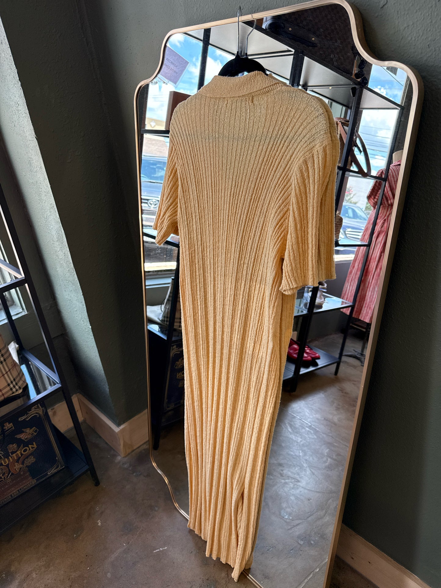 FP Beach Size L Orange Dress