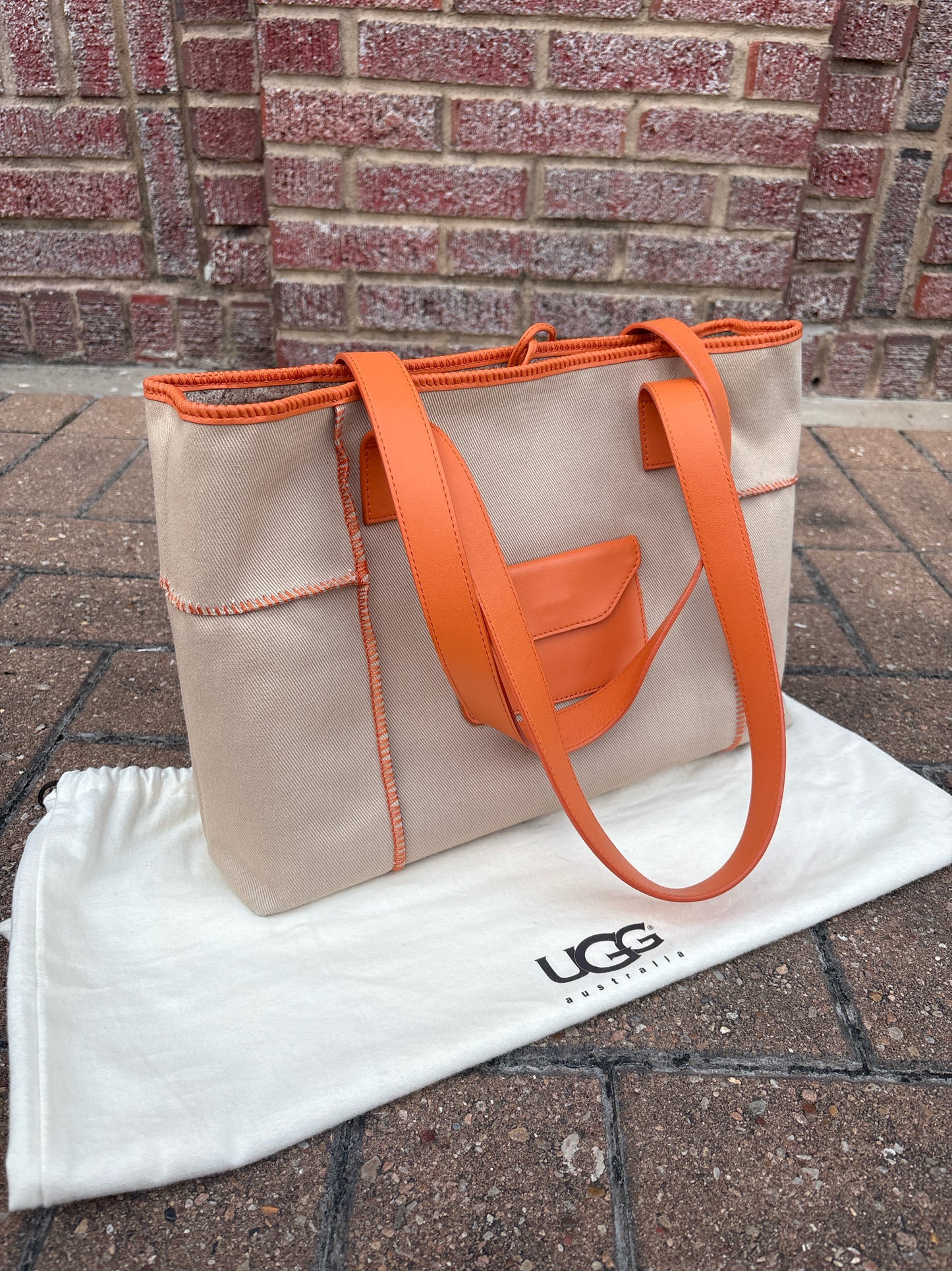 Ugg Tan/Orange Purse