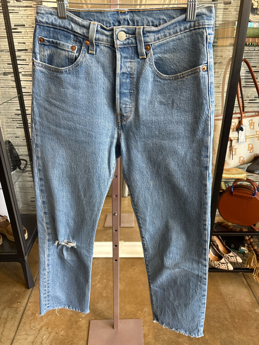 Levis Size 26 Light Wash Jeans