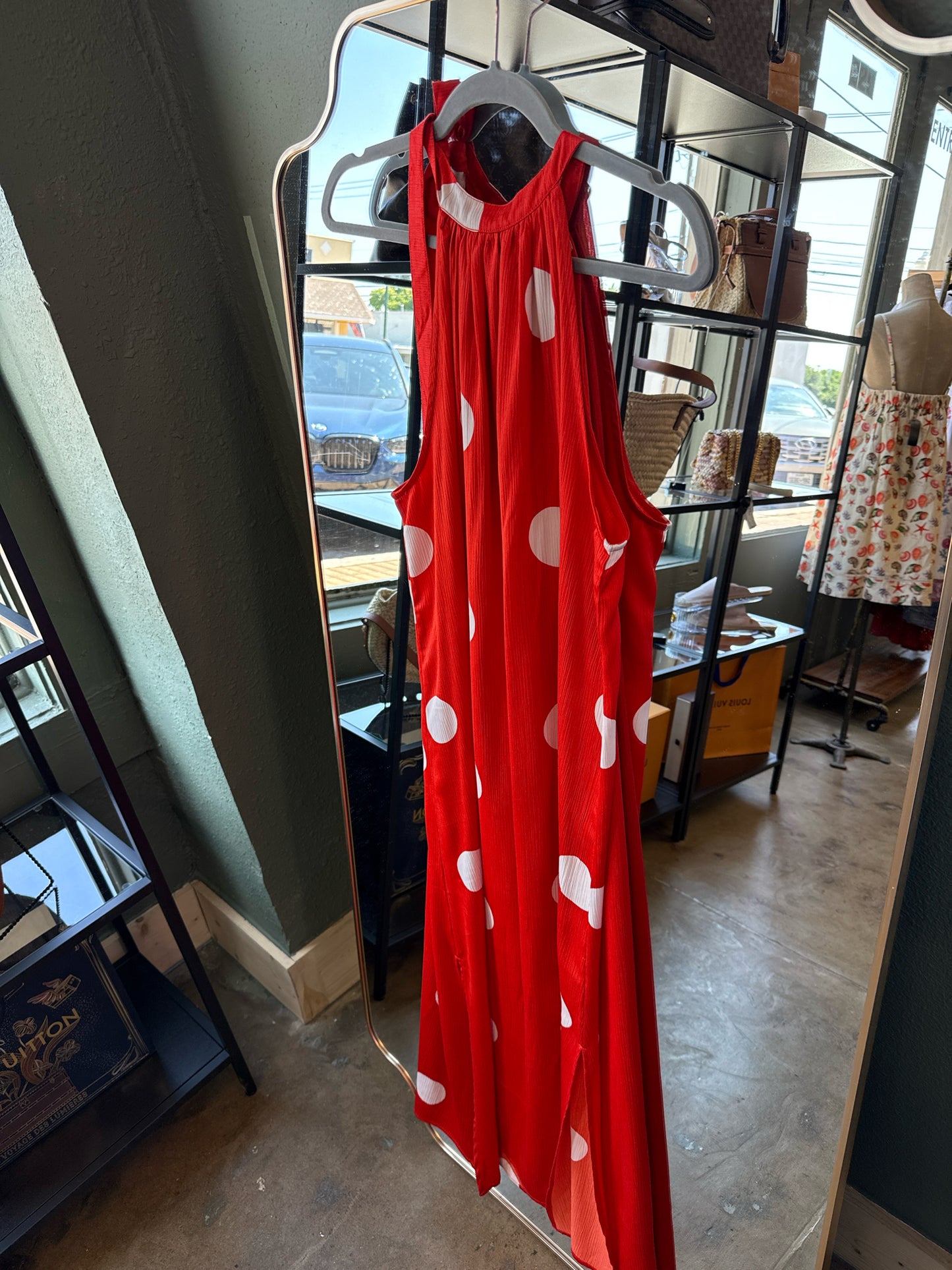 mudpie Size S/M Red Dress