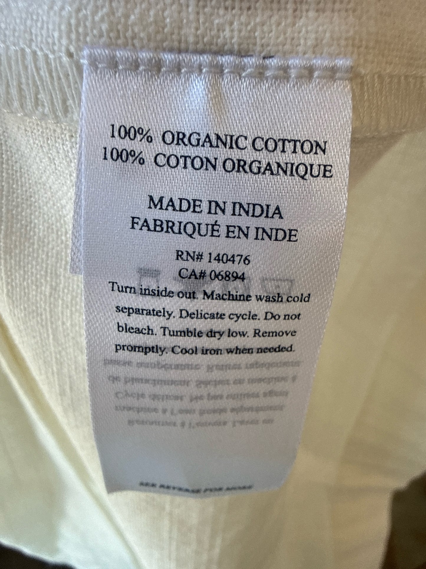 Faherty Size S Ivory Dress