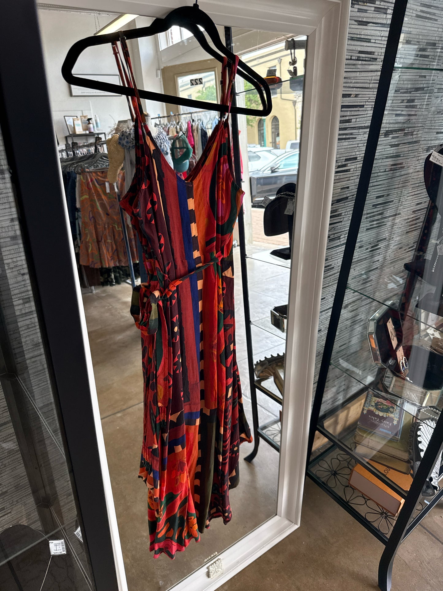 Farm for Anthropologie Size L multi Floral Dress