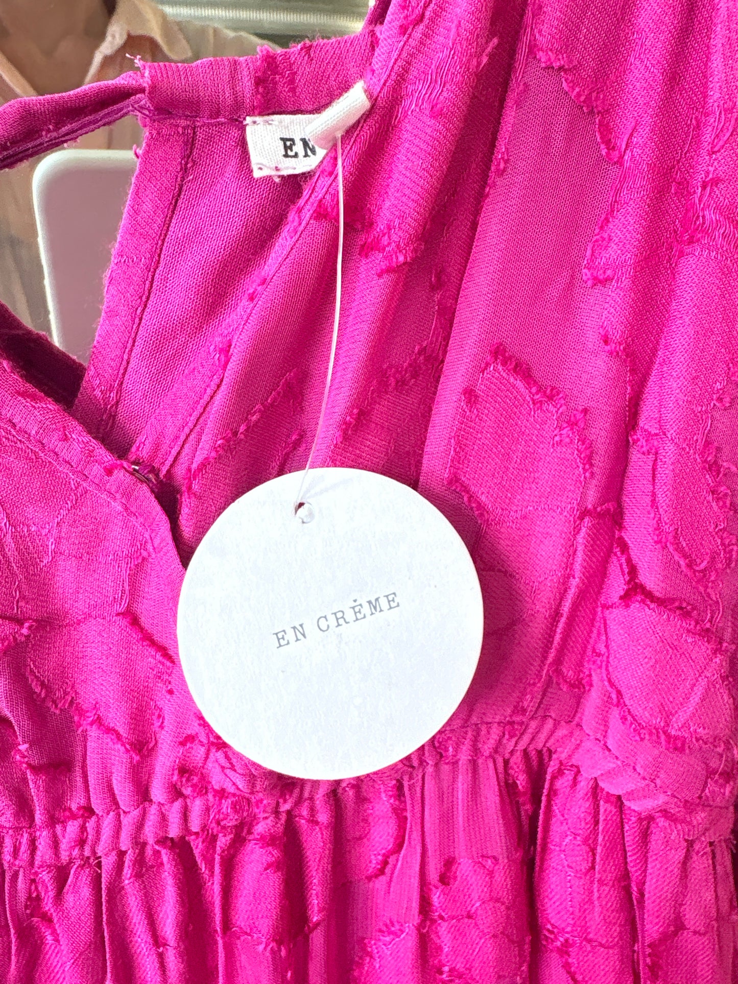 En Creme Size M Pink Dress