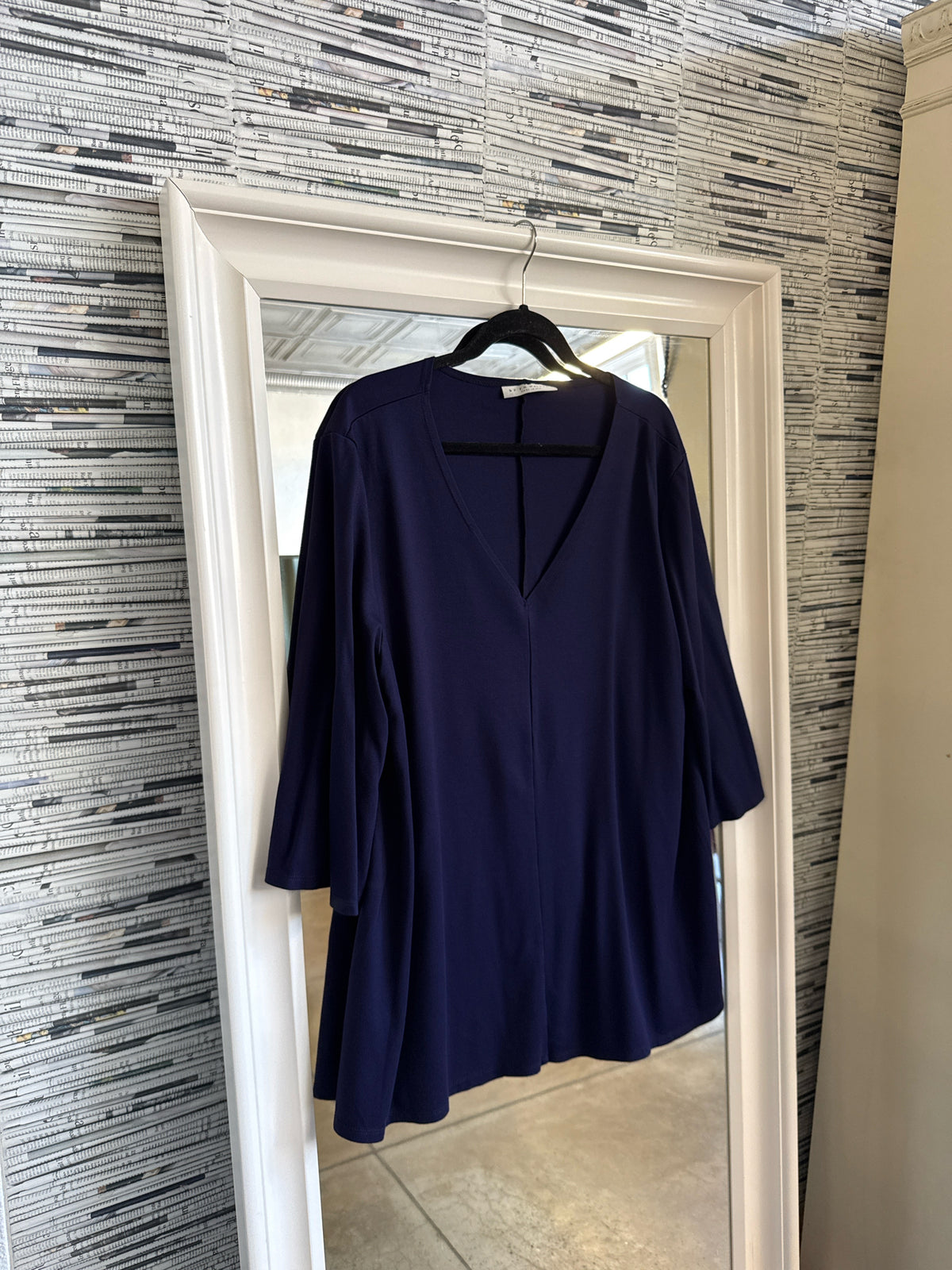 Bryn Walker Size M Blue Top