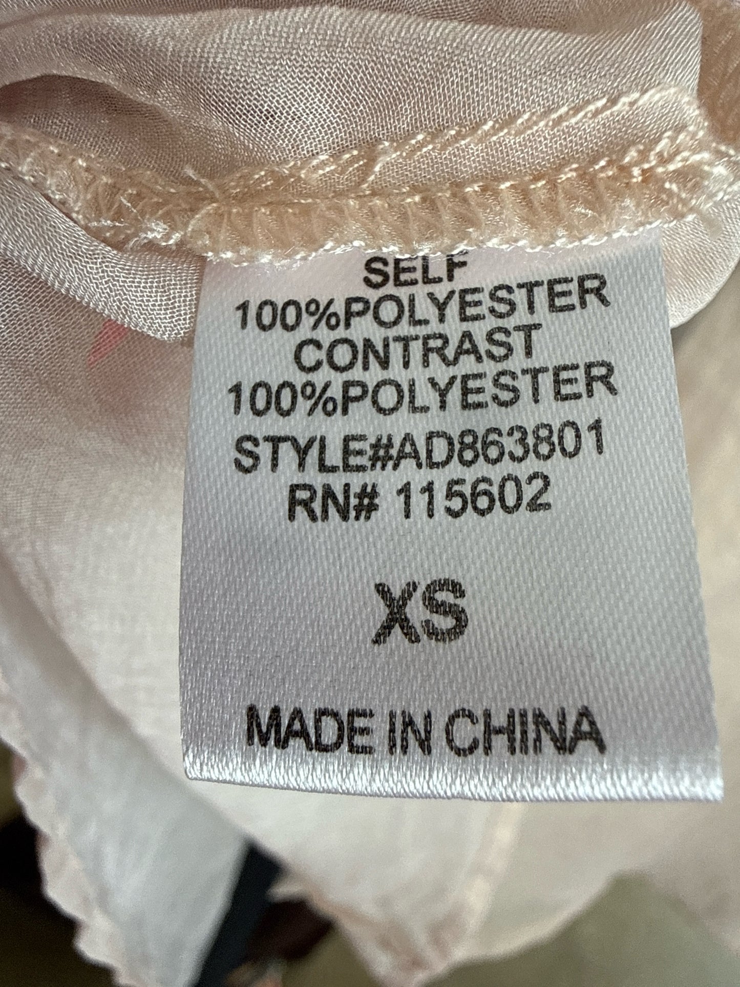 ASTR Size XS Top