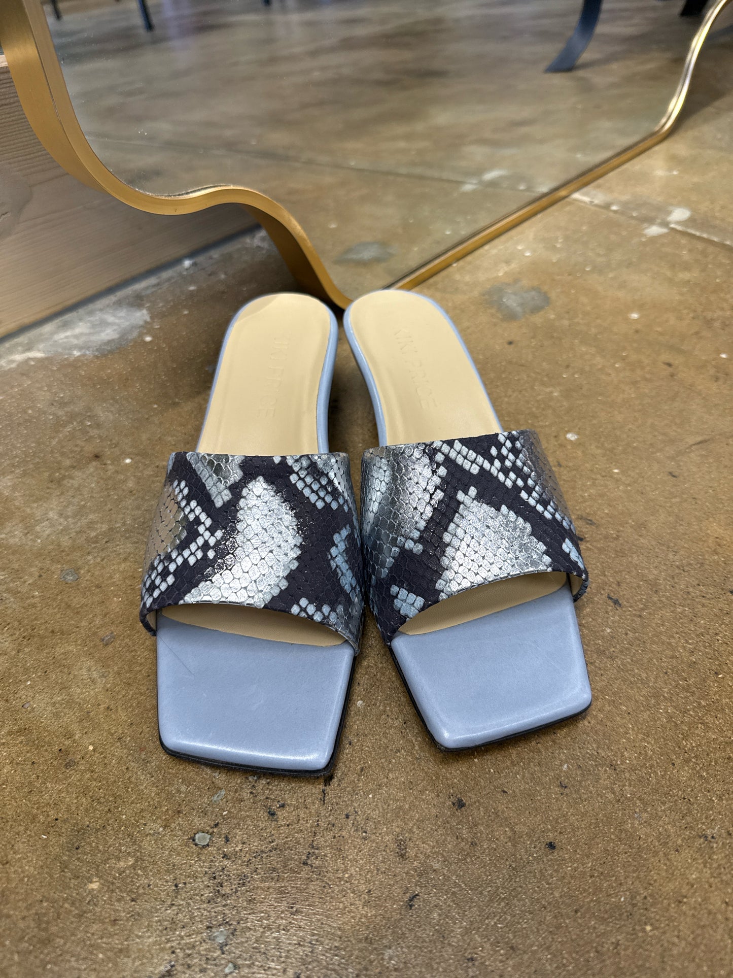 Kiki Price Shoe Size 38 Blue Sandals