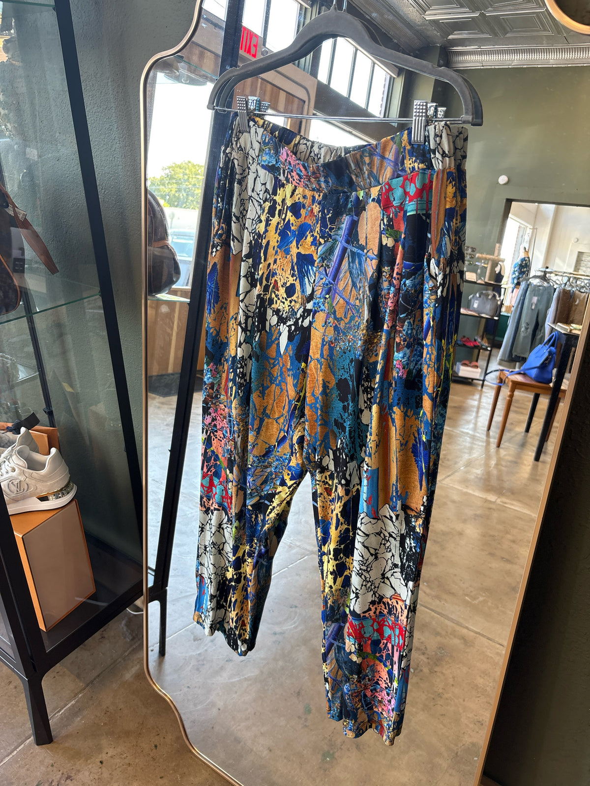 Isle Size L blue multi Jeans