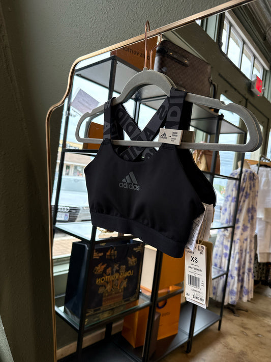 Adidas Size XS Black Sportsbra