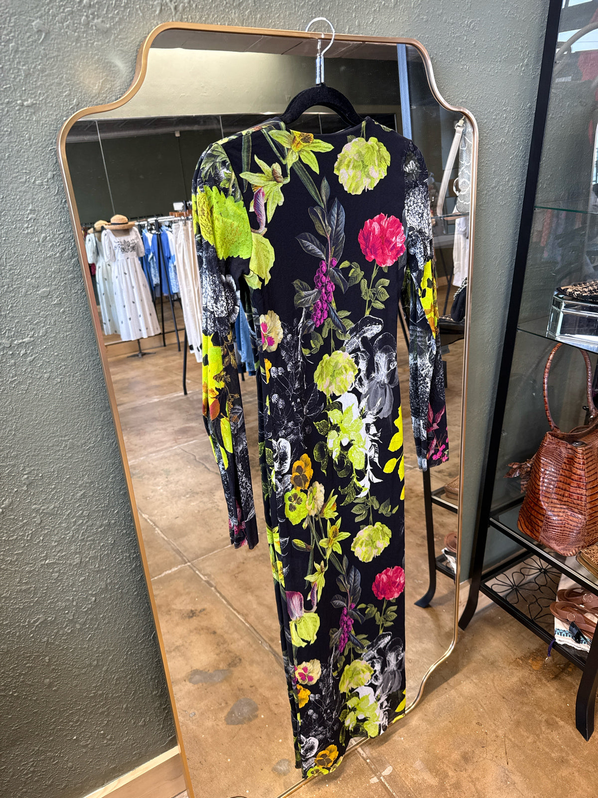 Fuzzi Size M Black/Multi Dress