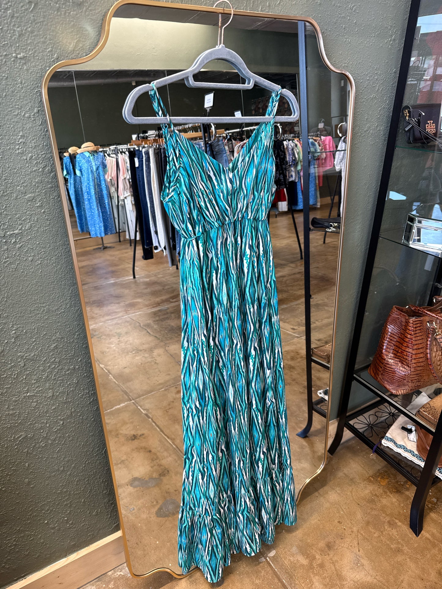 Cynthia Vincent Size S Teal Dress