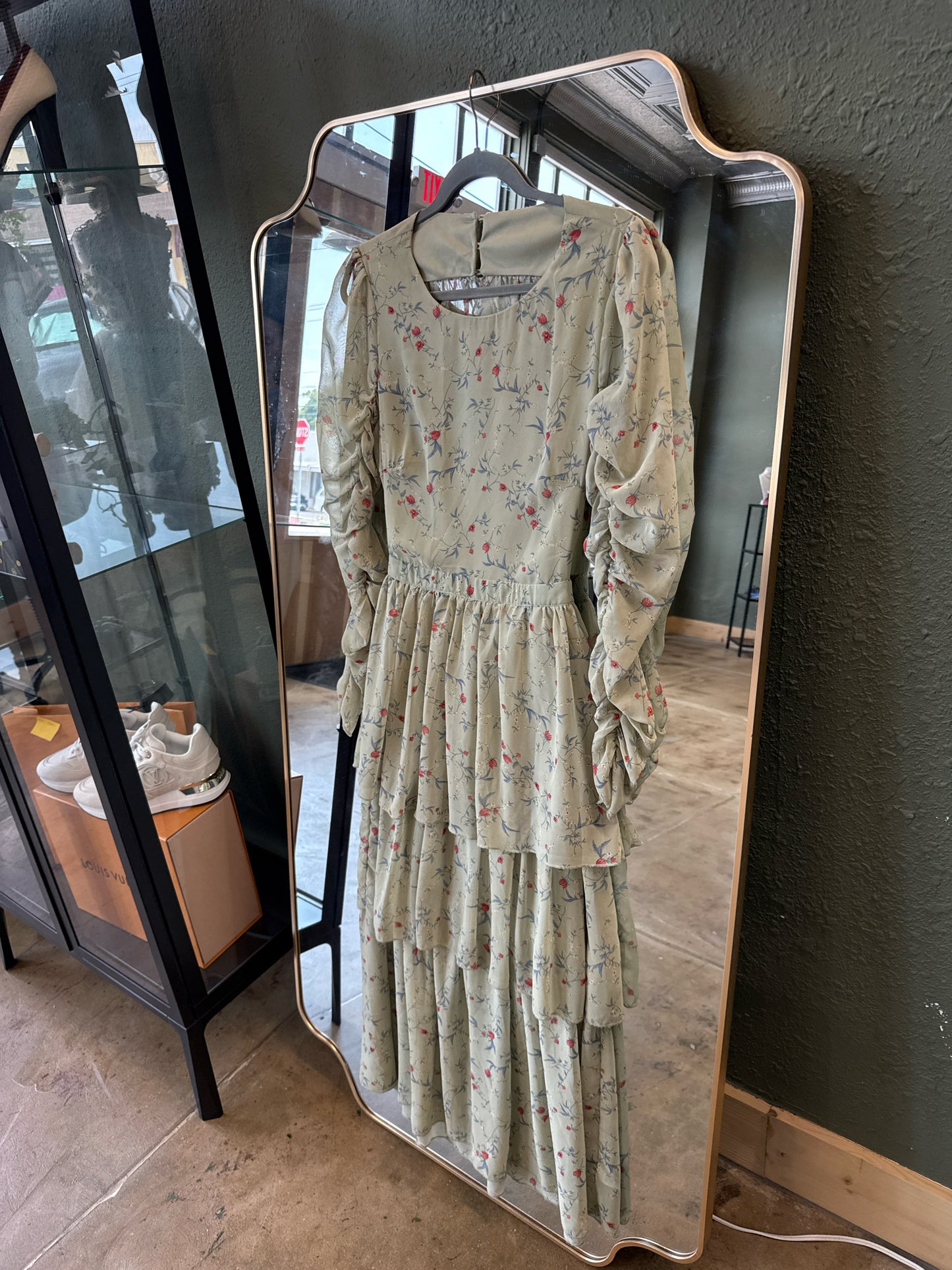 Etophe Studios Size S Green Dress