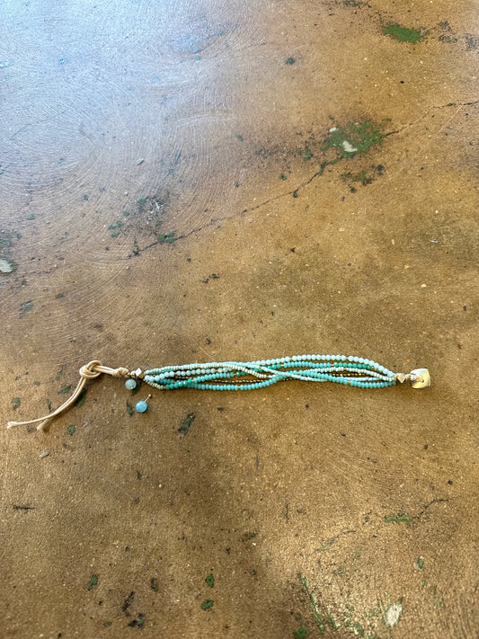 Blue/Gold Bracelet