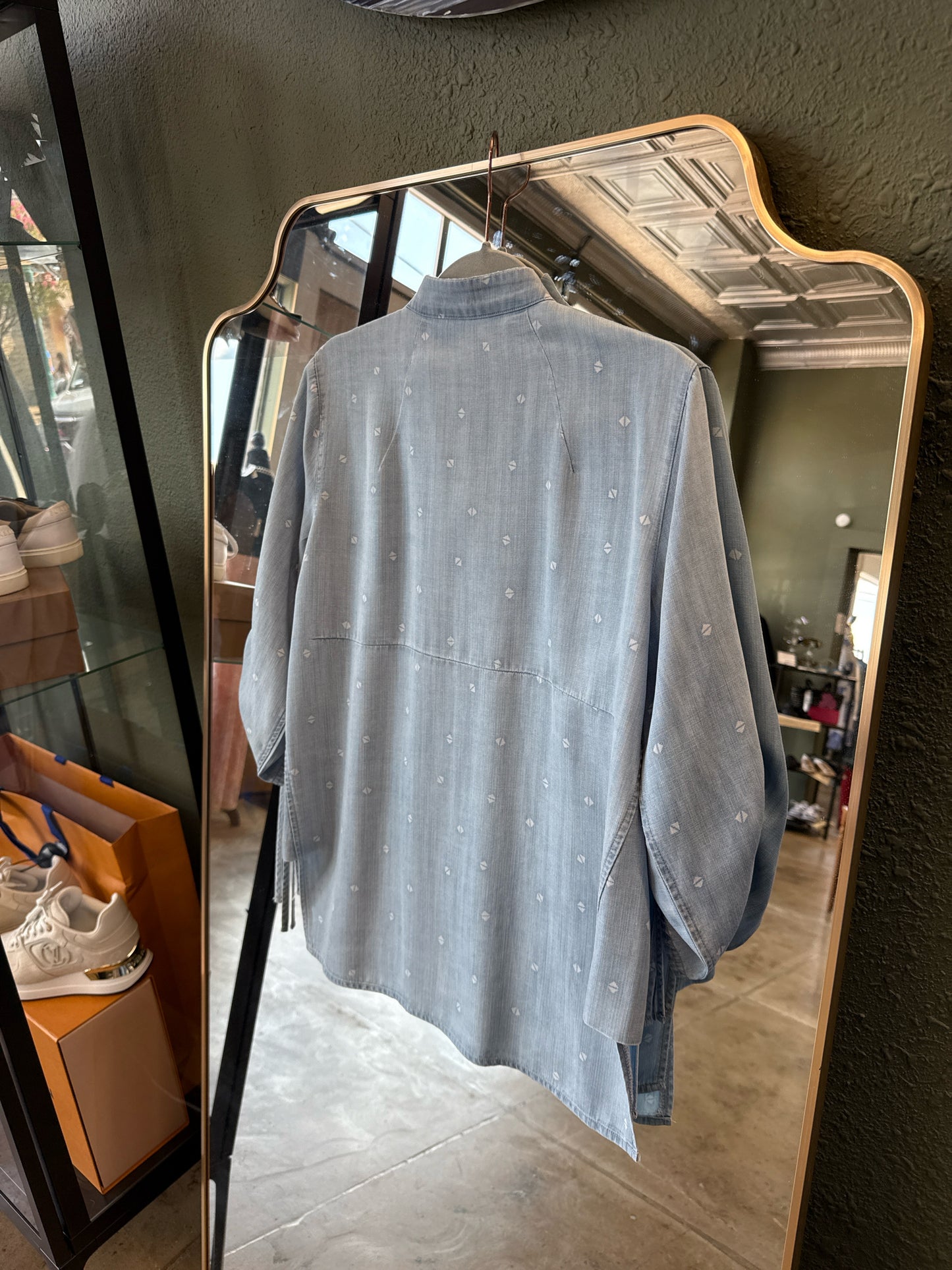 Multiples Size PS Denim Top
