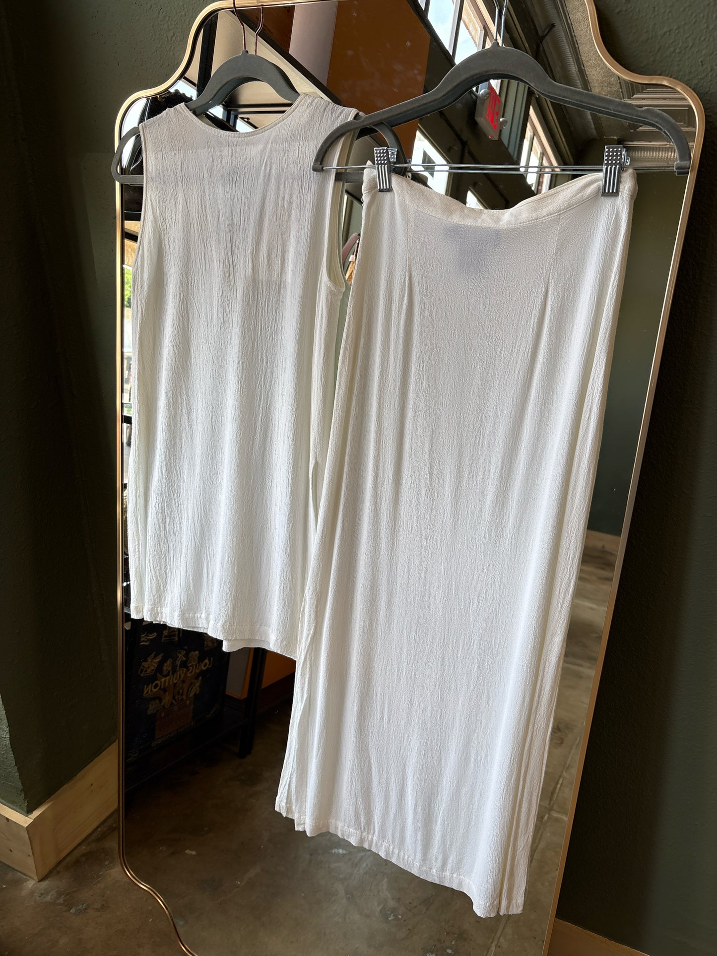 Tristan & Iseut Size S off white Two Piece Set